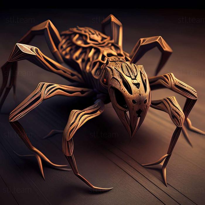 3D модель Ixodes alluaudi (STL)